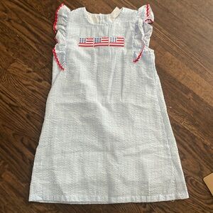Stitch fish gingham dress size 6
